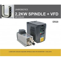 2.2KW AIR COOLED SPINDLE AND INVERTER